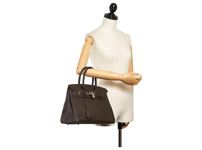 Hermès Borse HERMES Birkin 30 Marrone - vista 10
