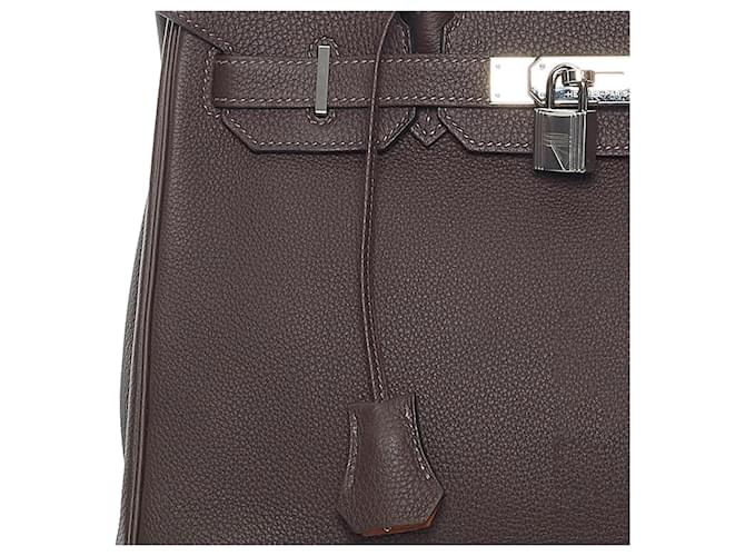 Hermès Borse HERMES Birkin 30 Marrone - vista 9