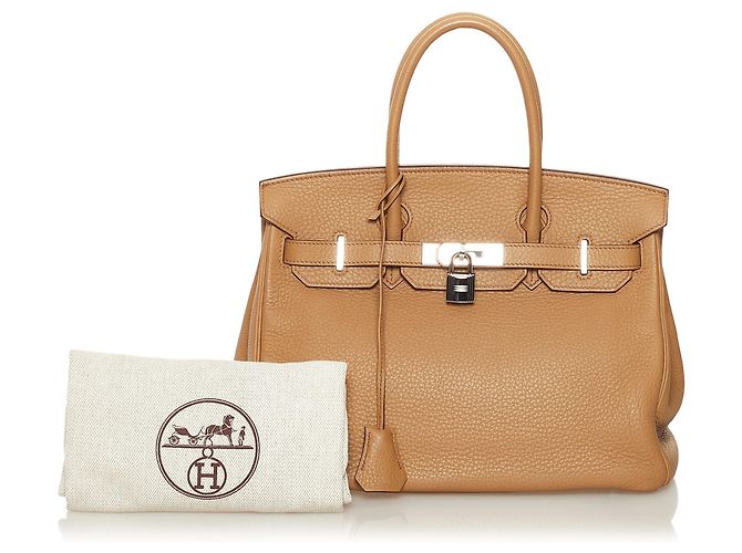 Hermès HERMES Handbags Birkin 30 Brown - view 13