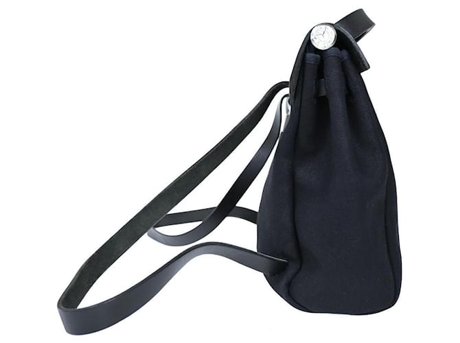 Hermès Hermes Herbag Marineblau - Ansicht 10