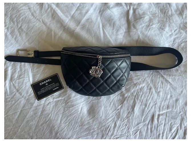 Mademoiselle Gürteltasche / Bauchtasche CHANEL Schwarz - Ansicht 2