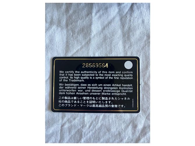 Mademoiselle Gürteltasche / Bauchtasche CHANEL Schwarz - Ansicht 6