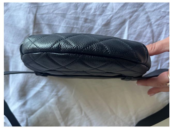 Mademoiselle Gürteltasche / Bauchtasche CHANEL Schwarz - Ansicht 7