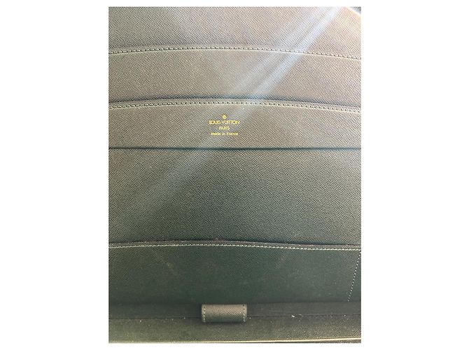 Valigetta Louis Vuitton "President" Verde scuro - vista 6