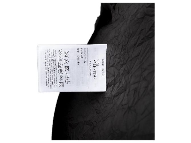 Red Valentino – Klassischer Blazer Schwarz - Ansicht 7