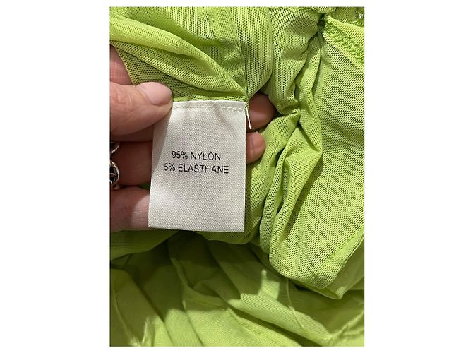 Autre Marque ANDERE MARKE Kleider T.International S Polyester Grün - Ansicht 6