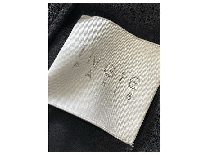 Autre Marque ANDERE MARKE Kleider T.International S Polyester Schwarz - Ansicht 8