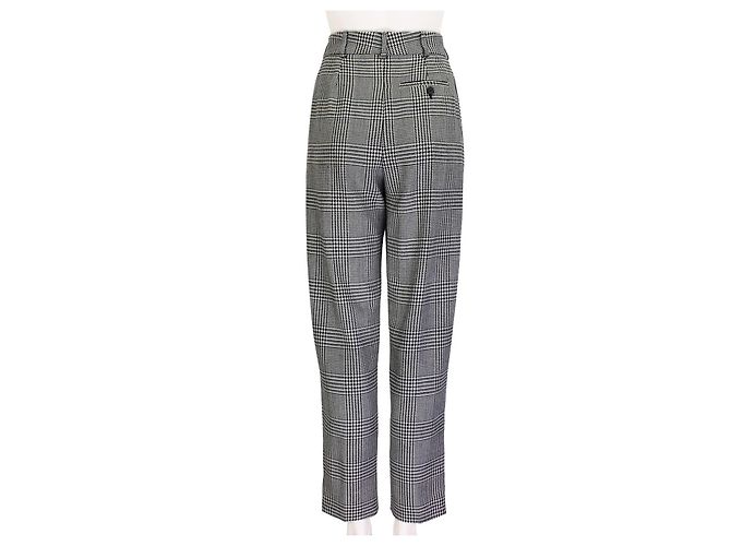Conjunto de casaco e calça xadrez de Alexander McQueen Preto - vista 13