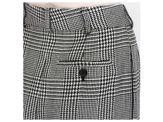 Conjunto de casaco e calça xadrez de Alexander McQueen Preto - vista 14