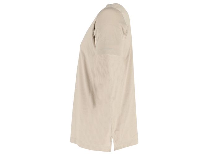 Camiseta Hermès de algodón gris Castaño - vista 2