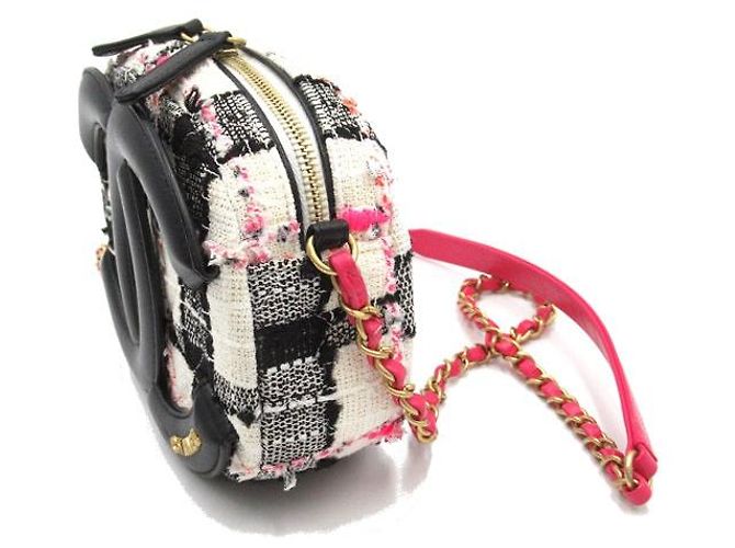 Chanel Bolso para cámara Tweed Coco Midnight - vista 3
