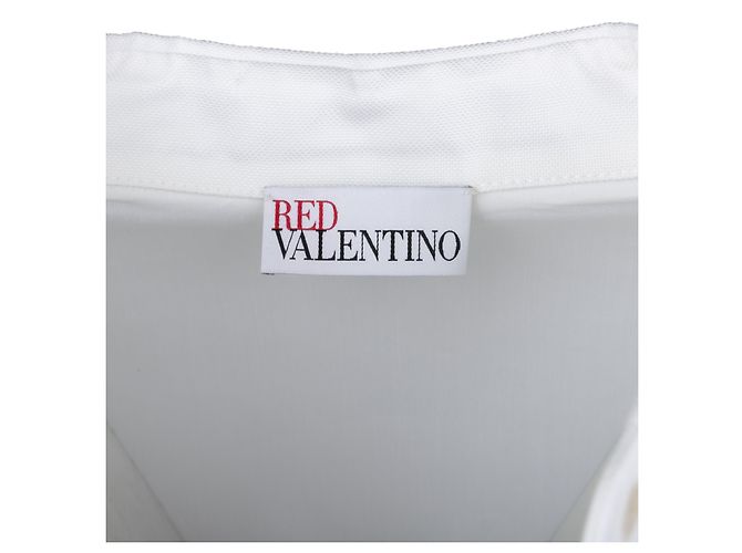 Camicia bianca classica Red Valentino Bianco - vista 4
