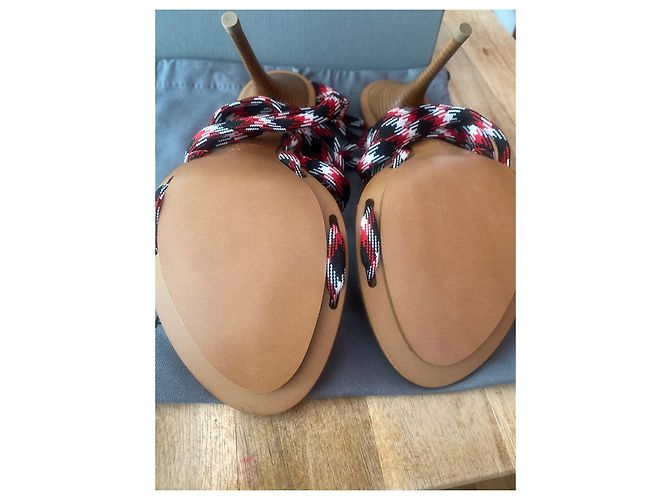 Sandali con lacci Balenciaga Blu Navy - vista 5
