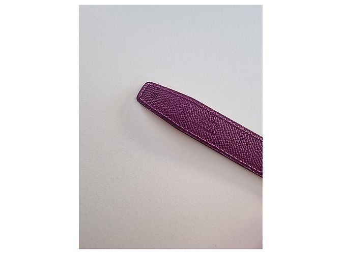 Hermès Wendegürtel H Leder Anemone Capucine - Ansicht 3