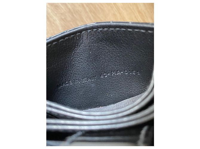 Dior Lady Kartenetui schwarzes Lackleder - Ansicht 10