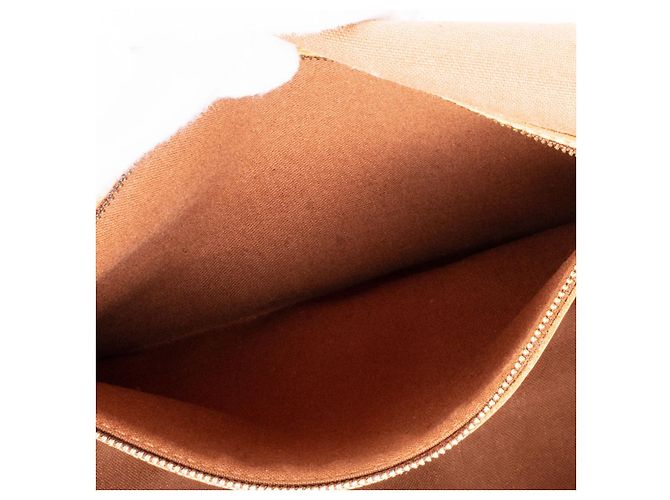 Borsa a tracolla a tracolla Gibeciere GM in tela monogramma Louis Vuitton Marrone - vista 13