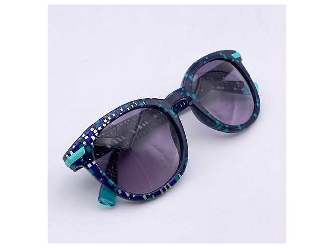 Furla Mintblaue Damen-Sonnenbrille SFU036 0GB2 49/22 140 MM - Ansicht 5