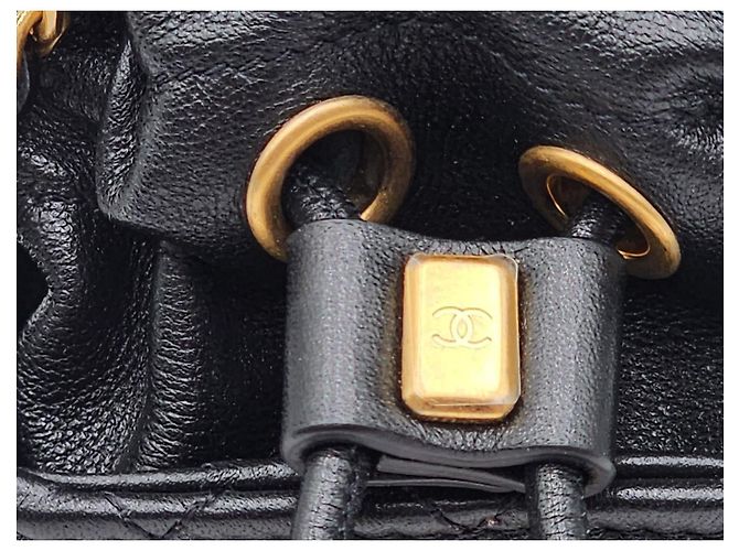 Trendy CC Bolsa de ombro transversal mini Chanel Preto - vista 13
