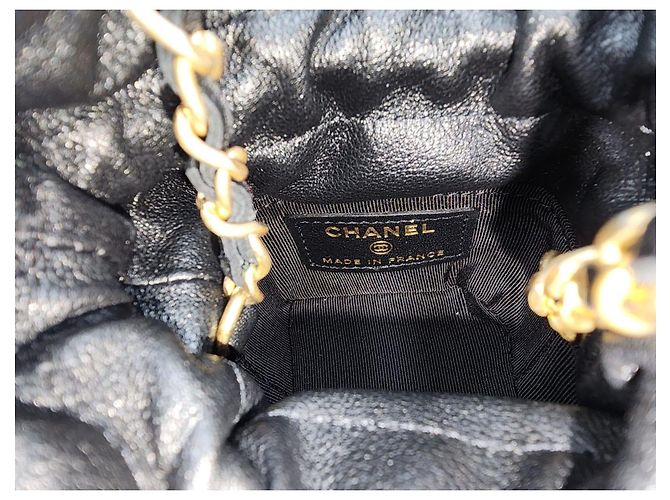 Trendy CC Bolsa de ombro transversal mini Chanel Preto - vista 14