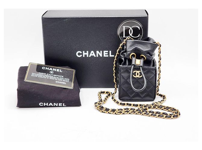 Trendy CC Bolsa de ombro transversal mini Chanel Preto - vista 2