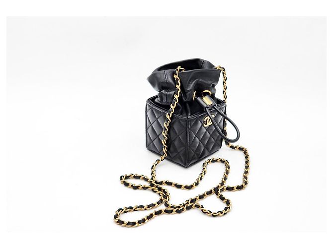 Trendy CC Bolsa de ombro transversal mini Chanel Preto - vista 4