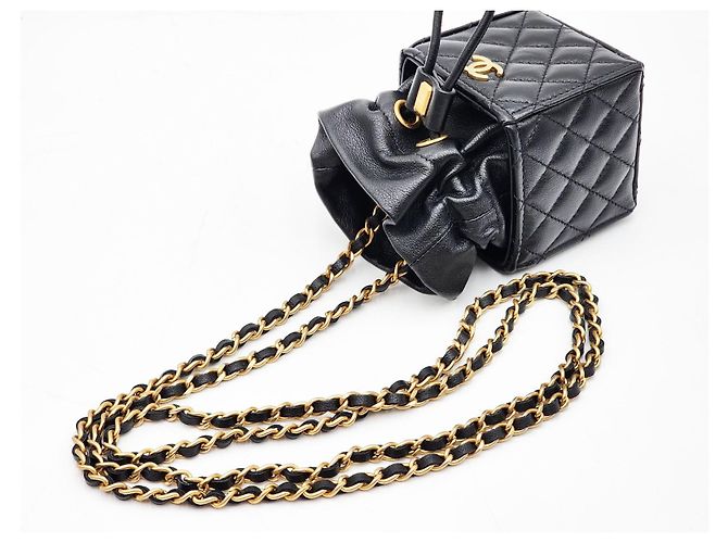 Trendy CC Bolsa de ombro transversal mini Chanel Preto - vista 5