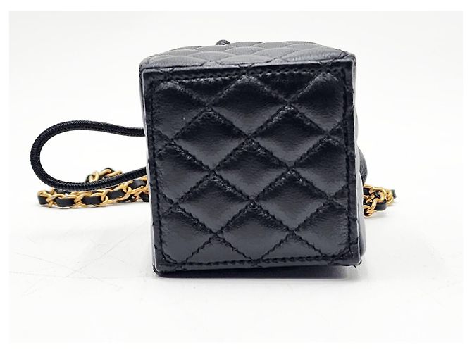 Trendy CC Bolsa de ombro transversal mini Chanel Preto - vista 8