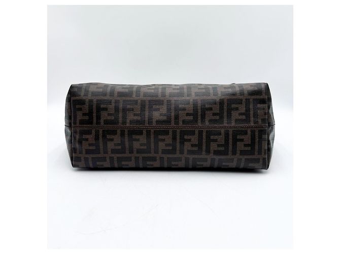 Borsa a tracolla Fendi Monogram Mamma Zucchino Bronzo - vista 5
