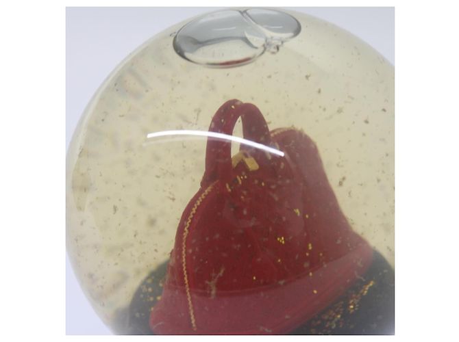 LOUIS VUITTON Snow Globe Alma VIP Limited Trasparente Rosso LV Auth 66884 - vista 5