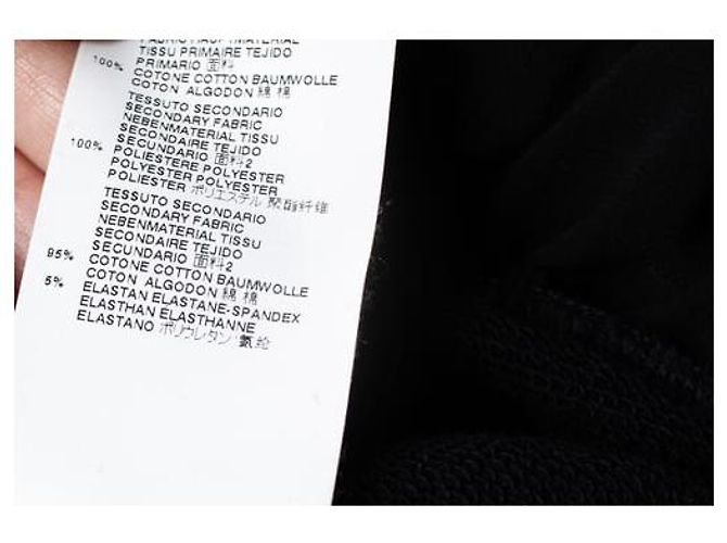 Maison Martin Margiela Maison Margiela, Jersey combinado con cuello redondo Negro - vista 5