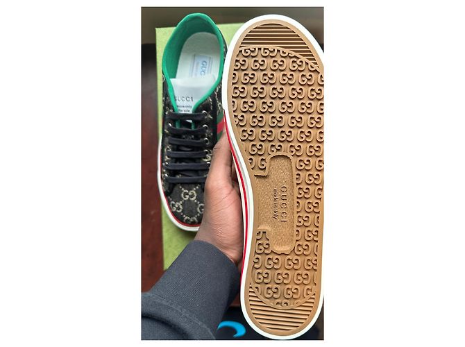 Sneaker Gucci Tenni 1977 Nero - vista 11