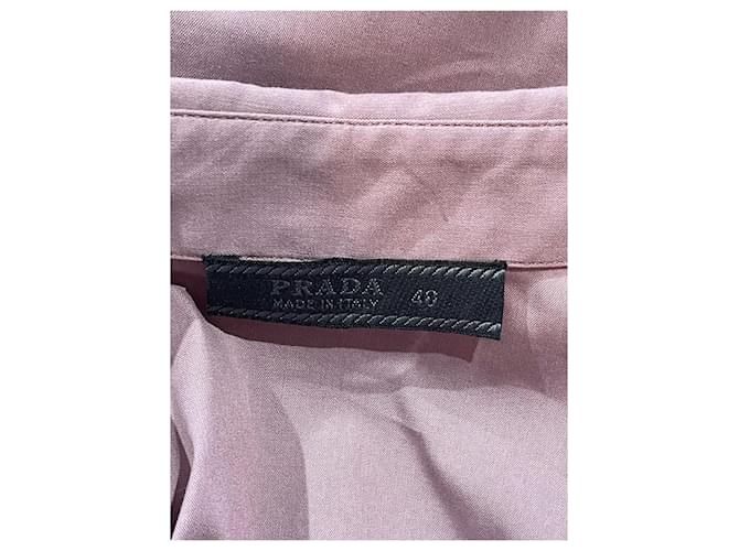 PRADA Top T.IT 40 Cotone Porpora - vista 3
