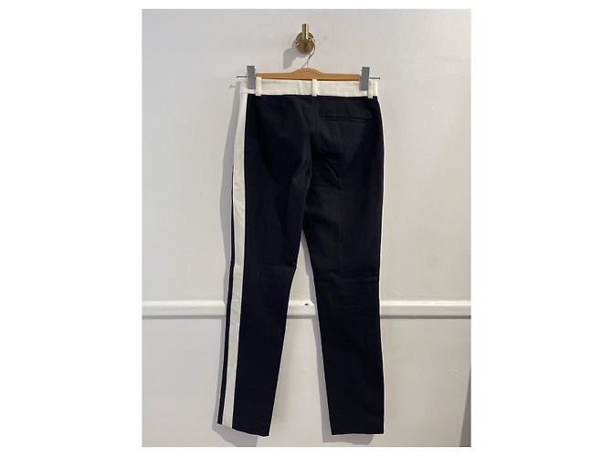 JOSEPH Pantaloni T.FR 34 Cotone Nero - vista 3