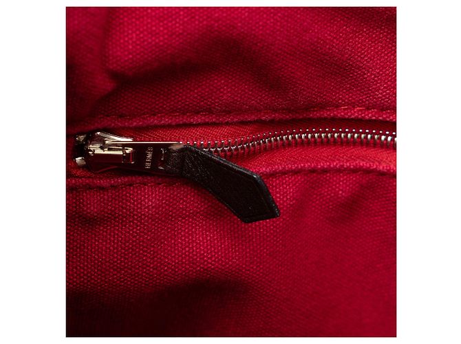 Hermès Borsa tote orizzontale MM Hermes Sac Troca rossa Rosso - vista 7