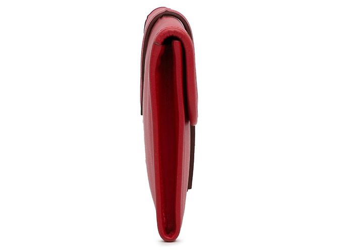 Hermès Cartera roja Hermes Swift Jige Duo - vista 3