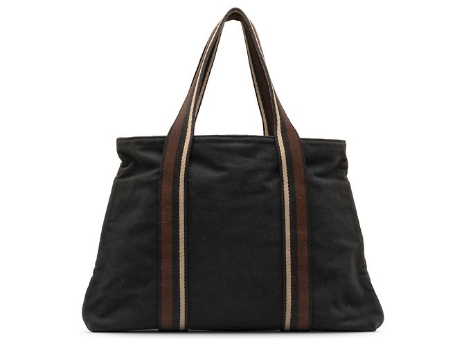 Hermès Borsa tote orizzontale MM Hermes Sac Troca nera Nero - vista 3