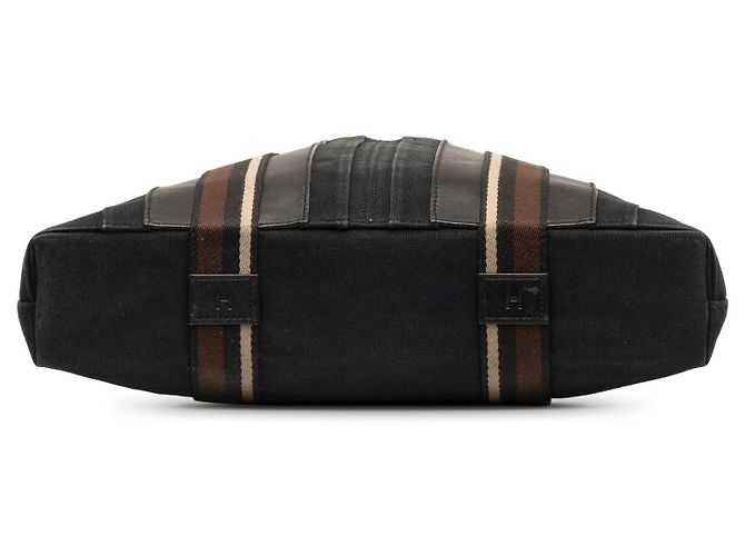 Hermès Borsa tote orizzontale MM Hermes Sac Troca nera Nero - vista 4