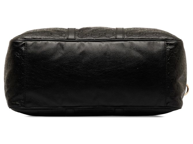 Borsa da viaggio Gucci Guccissima nera Nero - vista 4