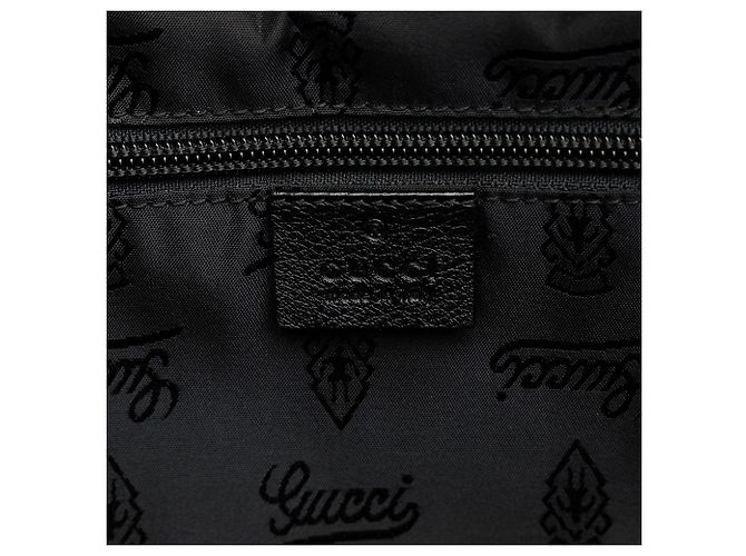 Borsa da viaggio Gucci Guccissima nera Nero - vista 6