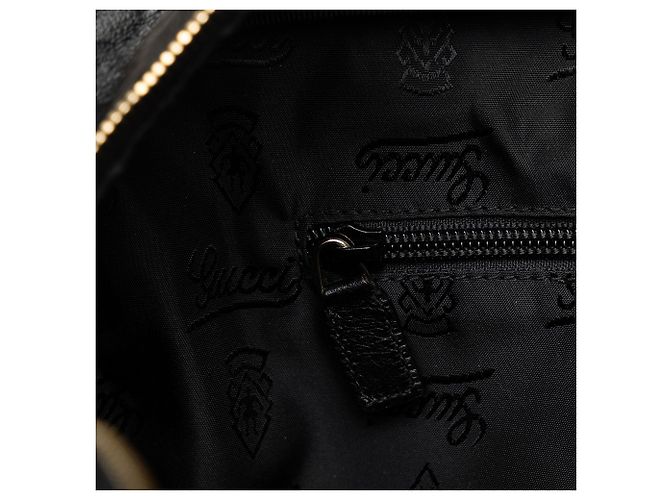 Borsa da viaggio Gucci Guccissima nera Nero - vista 8