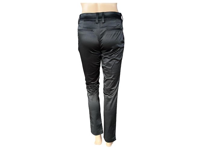 Gestuz Skinny Hose Schwarz - Ansicht 2