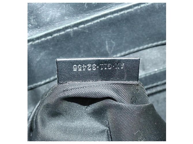 Bulgari BVLGARI Borsa A Spalla Tela PVC Nera Auth bs12281 Nero - vista 12