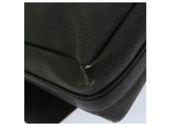 Bulgari BVLGARI Borsa A Spalla Tela PVC Nera Auth bs12281 Nero - vista 17