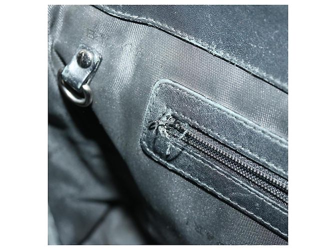 Bulgari BVLGARI Borsa A Spalla Tela PVC Nera Auth bs12281 Nero - vista 23