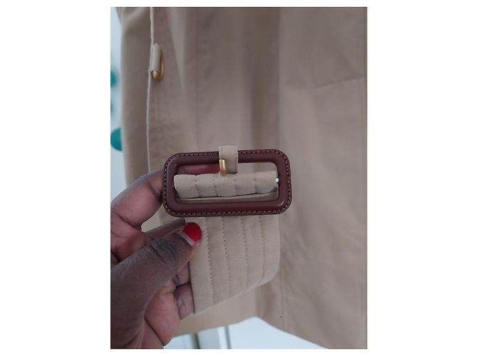 Gabardina Burberry Chelsea Beige de Algodón - vista 6