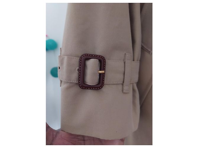 Gabardina Burberry Chelsea Beige de Algodón - vista 9