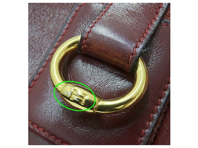 Hermès Hermes Tsako Bordeaux - Ansicht 14