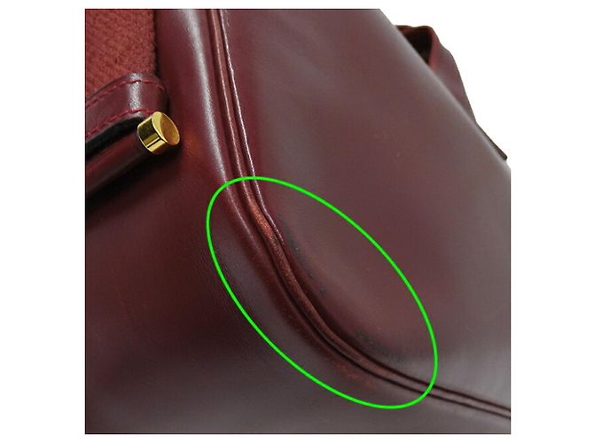 Hermès Hermes Tsako Bordeaux - Ansicht 9