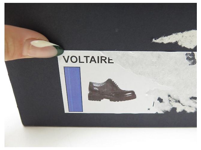 NUOVE SCARPE LOUIS VUITTON DERBBY VOLTAIRE 8.5 42.5 SCARPE IN PELLE - vista 10