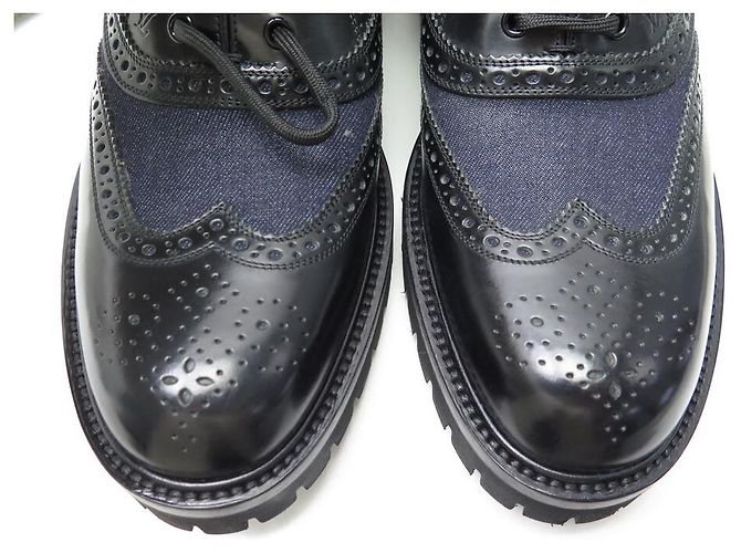 NUOVE SCARPE LOUIS VUITTON DERBBY VOLTAIRE 8.5 42.5 SCARPE IN PELLE - vista 4